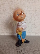 Vintage USSR Rubber Toy Pinocchio 9inch Buratino