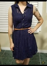 Navy blue women Juniors dress size small