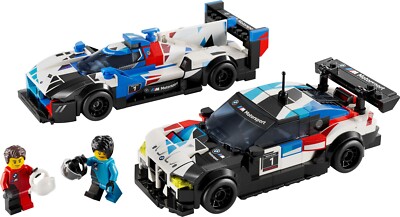 LEGO BMW Speed Champions M4 GT3 M Hybrid V8 Race Car Figure