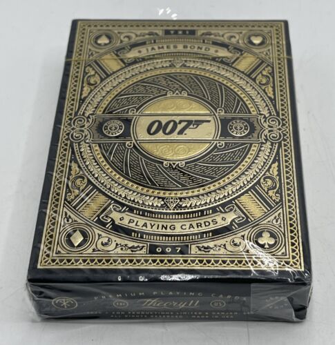 THEORY II 2020 JAMES BOND 007 USA MADE PREMIUM PLAYING CARDS NEW - Picture 1 of 4