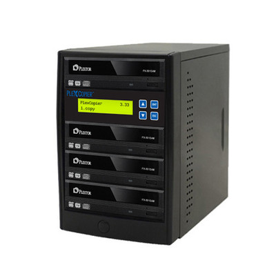 PlexCopier 1 to 3 Plextor Burner CD DVD Duplicator Copy Tower Disc Copier
