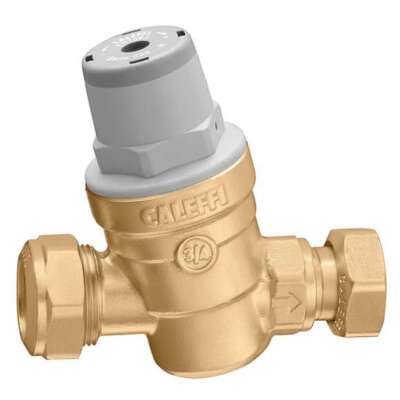 Caleffi 3,5 bar Schrägdruckminderventil für Sicherheitsgruppe Serie 5331