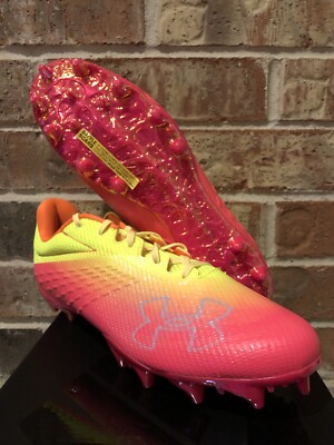 New 13 Under Armour Blur Smoke Gradient 3025362-600 Neon