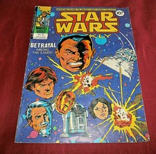 STAR WARS WEEKLY. MARVEL COMIC. #44 Dec 6 1978. Good Condition Paper has Tanned 