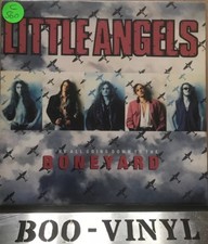 LITTLE ANGELS " WE'RE ALL GOING DOWN TO THE BONEYARD " 7" SINGLE EXCELLENT 1991