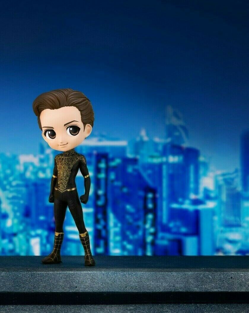 BANPRESTO - 【ソフト4649】Qposket  MARVEL スパイダーマン他 決意に輝く大きな瞳のフィギュア！バンプレスト「Q posket