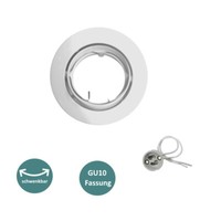 Einbauleuchte Weiss Einbaustrahler GU10 Deckenspot Schwenkbar Einbau Lampe 230V