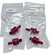 4 each Smart Products Valve Pressure Relief 5 PSI Oxygen CI Thrd x Barb 117995