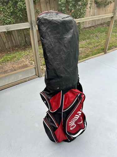 Callaway Golf Cart Bag With 14 Way Divider System 36” Tall Red/Black - Picture 23 of 23