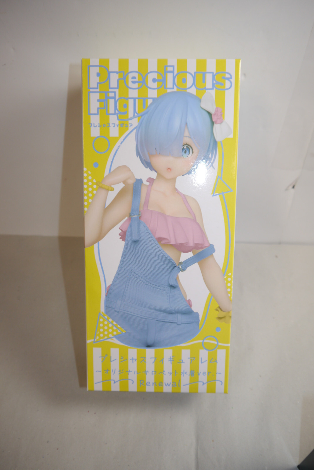 Taito Re:Zero Precious Rem Original Salopette Swimwear Ver. Renewal 23 cm OBA