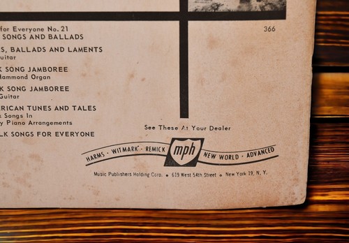 Vintage Song Book "Recorded Hits of Peter, Paul and Mary" 1962 - Picture 6 of 10