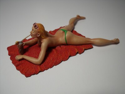 Figurine 1/18 Girl Marianne Vroom Not Peint for Autoart Minichamps