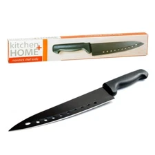 Kitchen + Home Nonstick Sushi Chef Knife - 8" Stainless Steel Aerated Blade