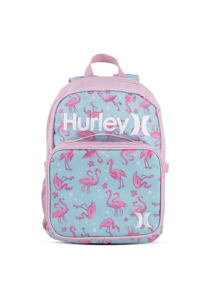 Pink Hurley School Bags Hurley Accessories Hurley New Flamingo