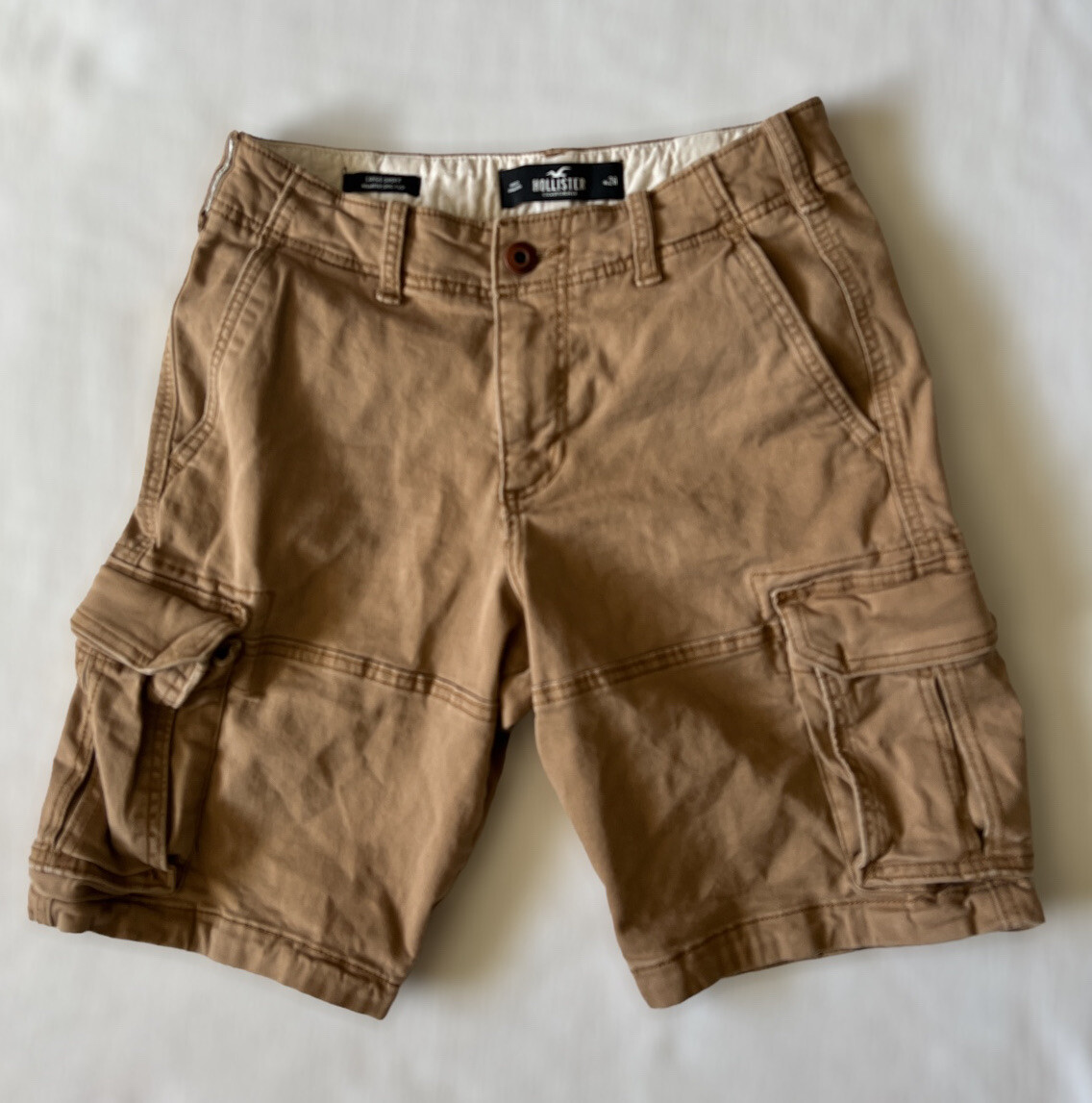 Hollister Epic Flex Hollister Tan Jogger Shorts Hollister Classic