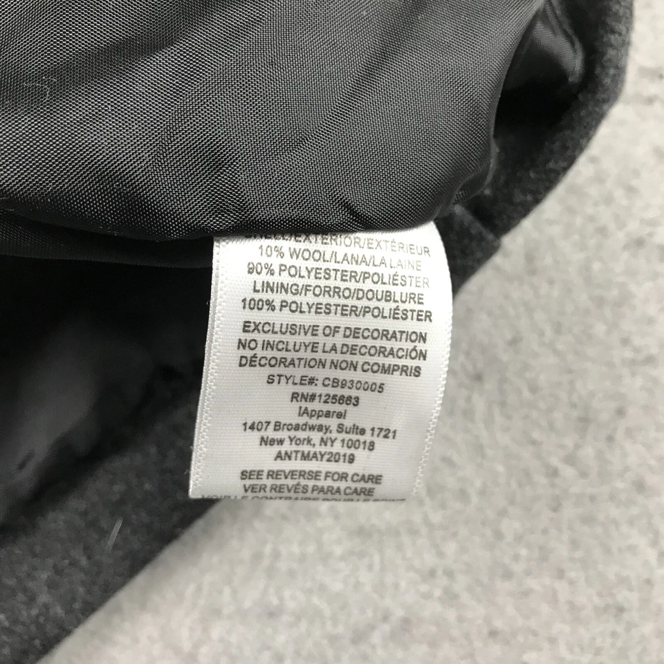 Abrigo Cherokee Niñas 18 Regular Gris Forrado de Lana Doble Pecho Abotonado Nuevo con Etiquetas Foto 4 de 4