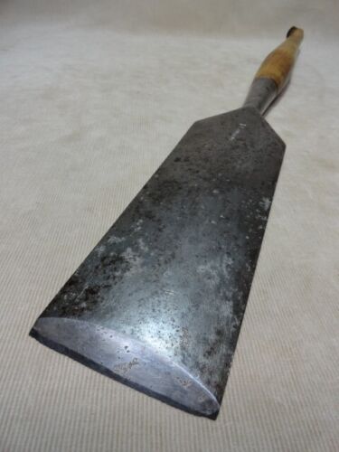 3 1/2" T.H. Witherby Slick Timber Frame Heavy Framing Socket Mortise Chisel NICE - Picture 2 of 24