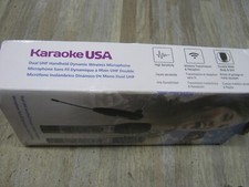 Karaoke Usa Wm906 Dhf Dyanmic Wireless Handheld Microphone Barely Used