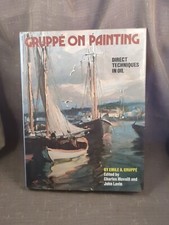 1976 Gruppe On Painting Direct Techniques In Oil Book 1st Edition
