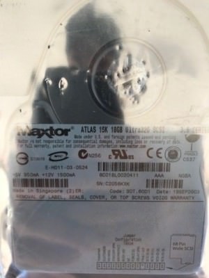 *New* Maxtor Atlas (8C018L0) 18GB, 15000RPM, 3.5 SCSI Internal Hard Drive