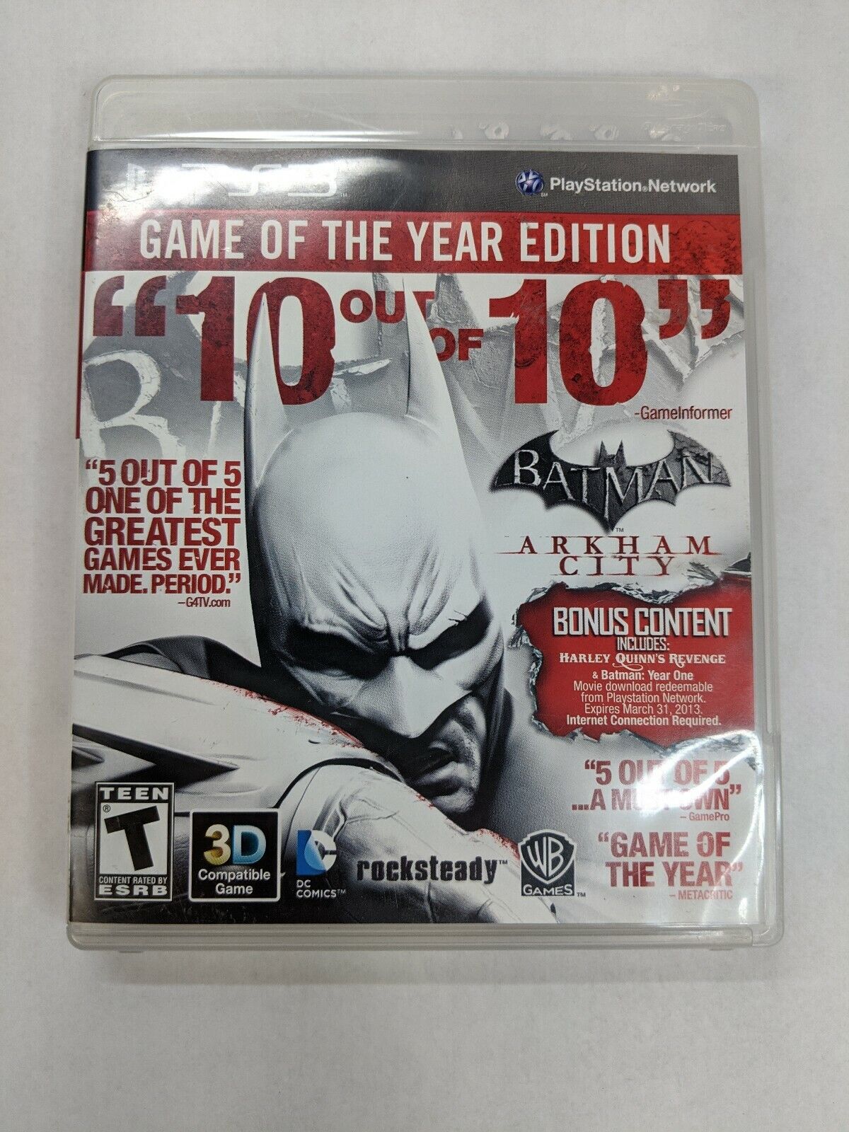 Batman Arkham City - Game of the Year Edition