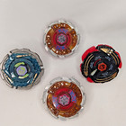 BEYBLADE Lot Metal Fusion Electro Dark Wolf Drago red blackno cords or launchers