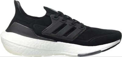 Adidas Ultraboost 21 Running Shoes  Black FY0378 Mens Size 4 / Womens 5