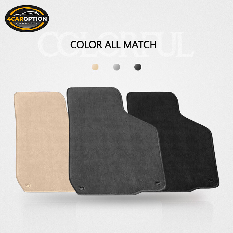 Fits 9905 Volkswagen Gli Golf Jetta Mk4 Floor Mats Front Rear Gray 4PC