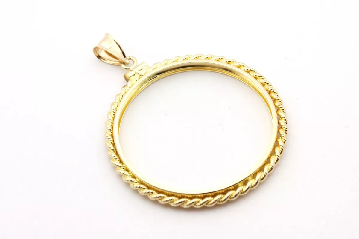 Bezel frame pendant sale