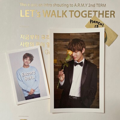 BTS V Taehyung Army Membership Kit 2th Official Photo Card Set