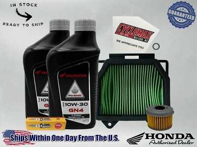 Cyclemax Standard GN4 10W-30 Tune-Up Kit fits 2018-2025 Honda CB300R
