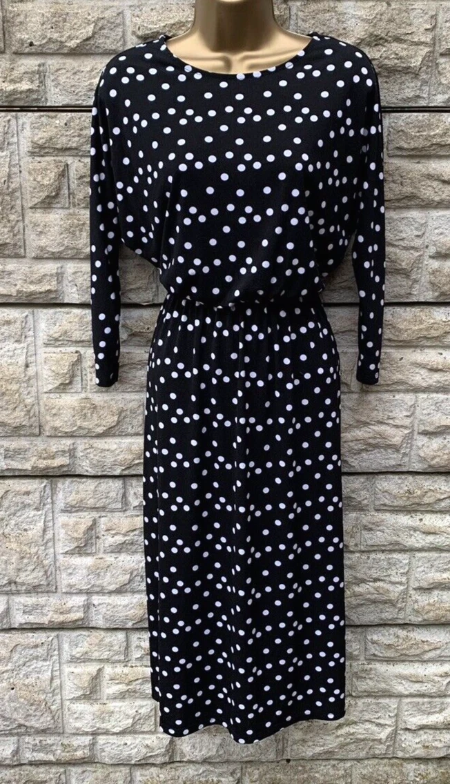 Monki polka dot best sale dress