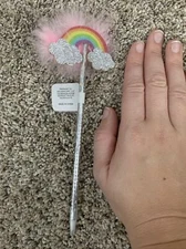 Dolgen Rainbow Feather Pen- New With Tag, Tested & Working
