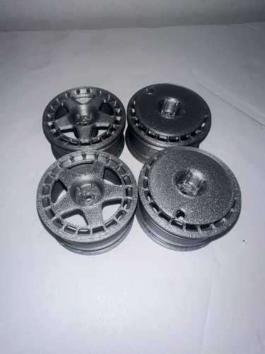 Maßstab 1:10 1552 Turbomac Räder für RC Drift Car 12mm Sechskant Traxxas Axial - Bild 2 von 5