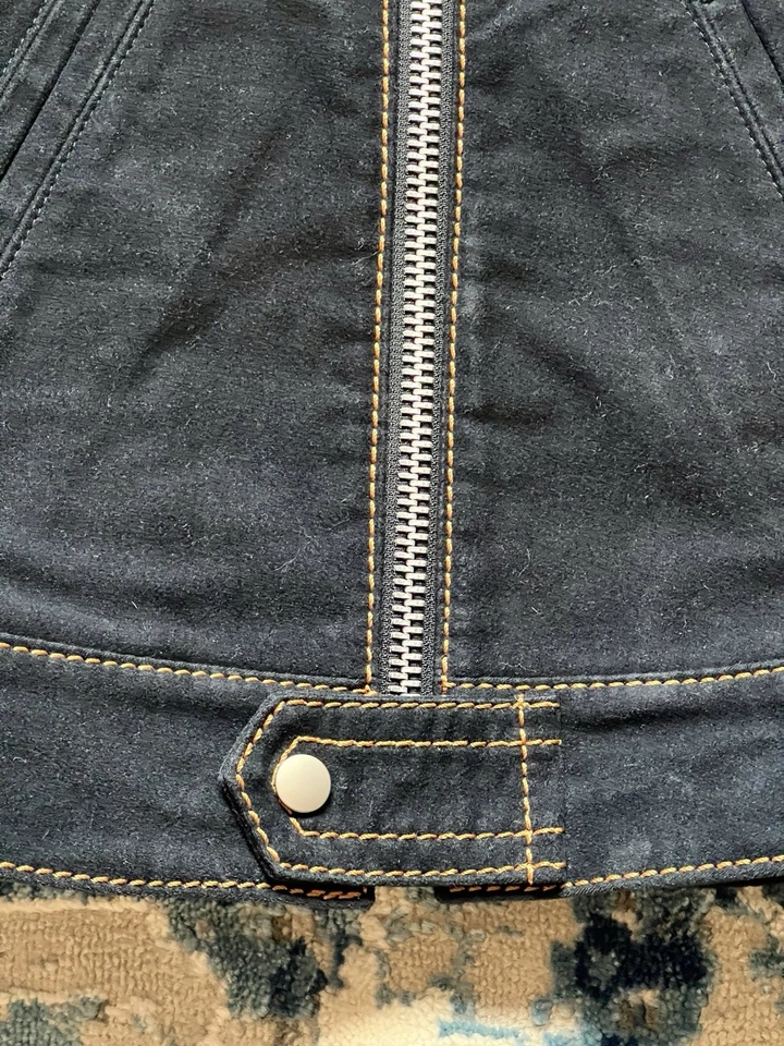 Байкерская куртка Comme des Garçons × Junya Watanabe × Lewis Leathers 2003 с бахромой - Изображение 4 из 4