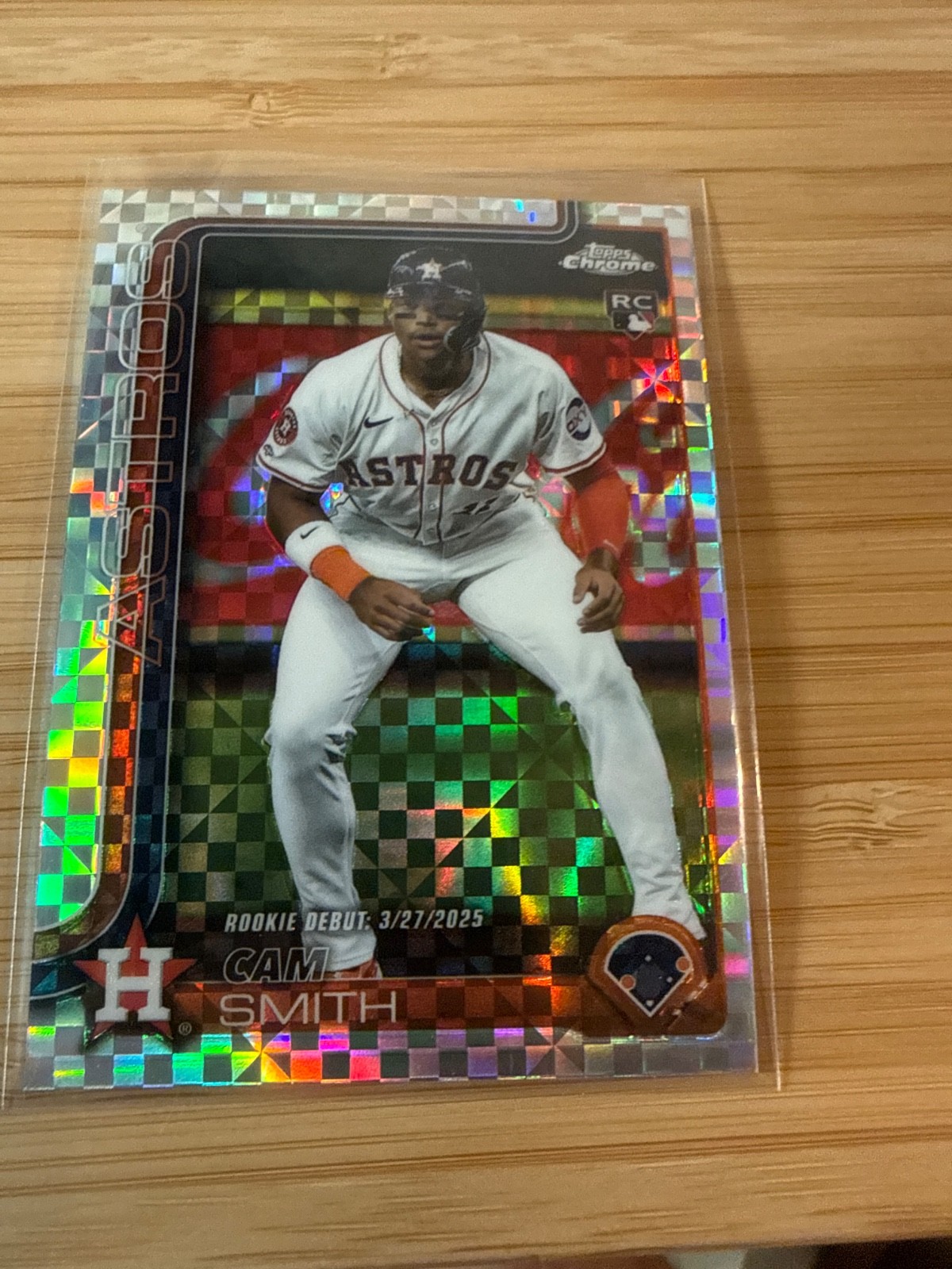 2025 Topps Chrome Update Series - Rookie Debut Cam Smith #USC19 X-Fractor (RC)