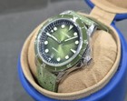 Superbe montre Proxima PX1743 39mm cadran vert cuir vert neuve ensemble complet !
