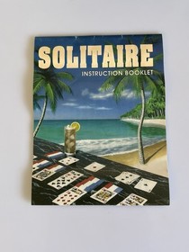 Solitaire (1992) Nintendo NES Complete American Video Entertainment Card Game