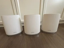 Netgear Orbi RBR750 (AX4200) WiFi 6 Mesh System with Two Satellites