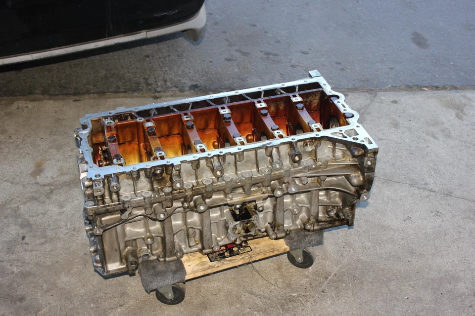 07-16 BMW 135i 335i 535i 740i X6 Z4 - 3.0L N54 BLOQUE DE CILINDROS MOTOR BITURBO Foto 3 de 4