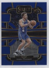 2023-24 Panini Select Concourse Blue Prizm Sasha Vezenkov #74 2l4