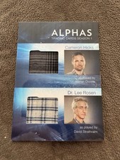 2013 Cryptozoic Alphas Season 1 Dual Wardrobe DM1  Hicks & Rosen