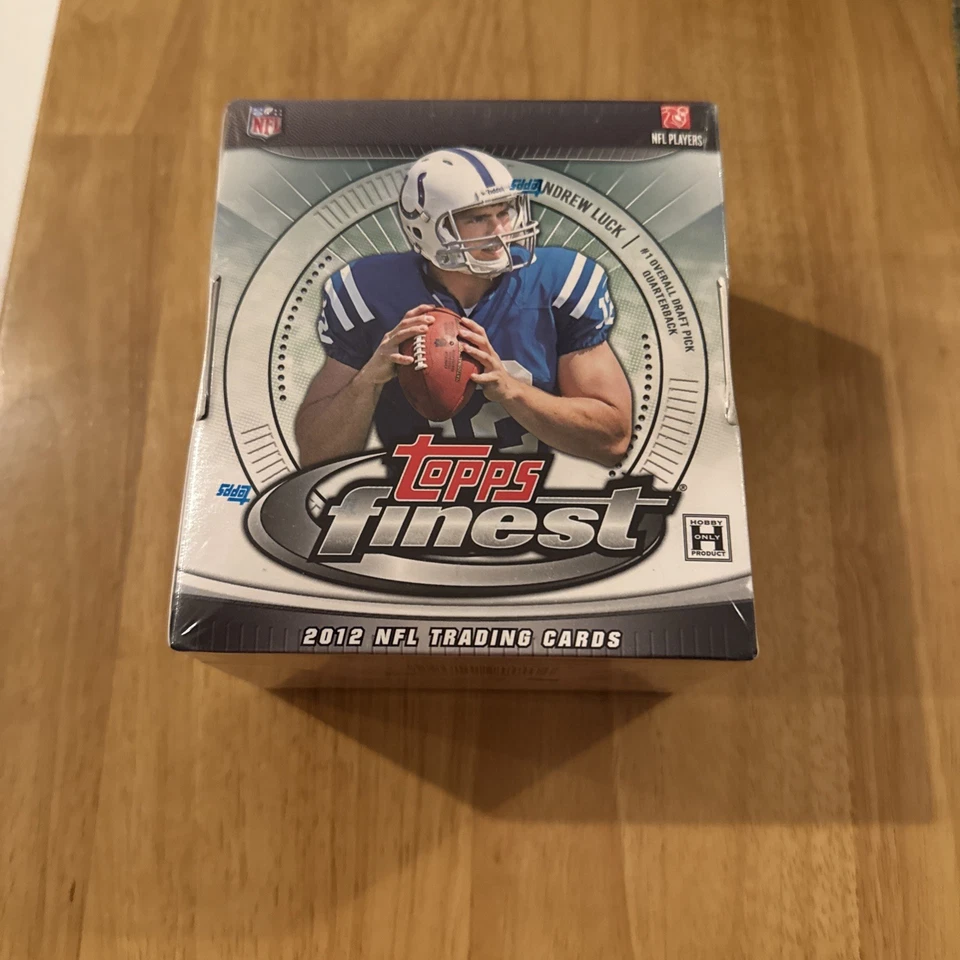 2012 Topps Finest Football hobby box Factory Sealed - Image 3 of 3