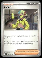 Canari 185/217 Uncommon Ascended Heroes Pokemon Near Mint