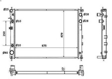 Radiateur Subaru B9 TRIBECA