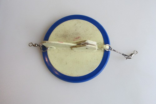Drawer #38 Luhr Jensen Dipsy Diver Size 1 GLOW Diver With Weight Ring Good Cond