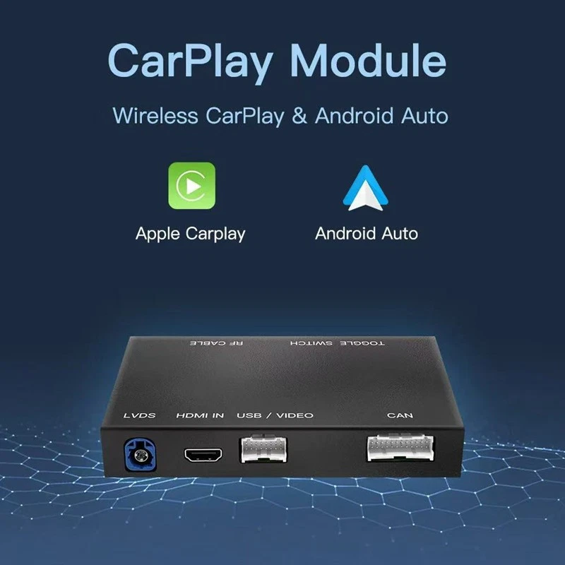 Módulo adaptador inalámbrico CarPlay para automóvil para Benz A B C CLA CLS GLA GLK NTG4.5/4.7 Foto 3 de 4