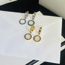 Metal Enamel Pearl Women's Earrings Birthday Gift Earrings 24