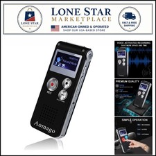 Portable Mini Voice Recorder with 64GB Storage - Easy A-B Repeat Function