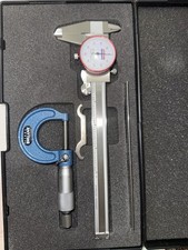 Anytime Dial Caliper 6in and micrometer set